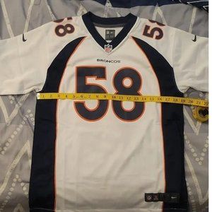 Von Miller Broncos Nike White Game Jersey